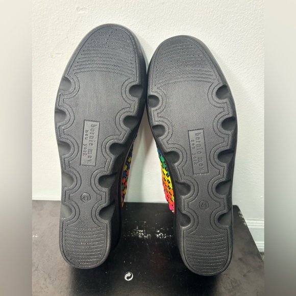 NWOT Bernie Mev Colourful Rainbow Weave Shoes Size EU 41 / Womens 10 - Picture 5 of 11